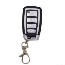 Tonchean - télécommandes universelles pour porte de garage - 433 MHz - Télécommande universelle - Clonage - Ouvre-porte de garage avec 4 boutons