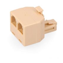 Telefonadapter, Doppelausgang, 4-polig, eingeschweißt EDM 55004