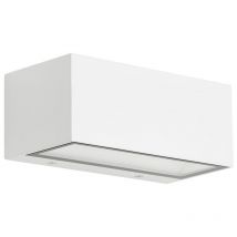 Telefunken - Applique extérieure led, applique extérieure 1 lampe, 12 watts, 1.200 lumens, 4.000 Kelvin, IP44, blanc, 185 x 75 x 91 mm (l x l x h).