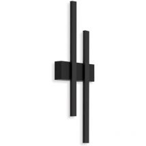 B.k.licht - Telefunken led Applique murale d'extérieur, 47 cm, 8 w, noir, Briloner Leuchten