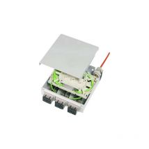 Telegärtner - 100022831 Cassette d'épissure fibre optique (fo) gris clair (ral 7035) 1 pc(s) S375291