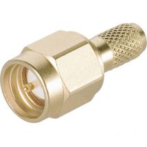 Telegärtner 100027629 100027629 Connettore SMA Spina dritta 50 Ω 1 pz.
