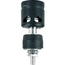 100025683 Borne de polarité noir 10 a 1 pc(s) - Telegärtner