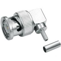 Telegärtner - 100023505 100023505 Connecteur bnc mâle, coudé 75 ω 1 pc(s)