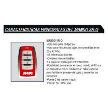 Mibricotienda - jma mando distancia sr-q quarzo codigo fijo (frec. 20 y 42 mhz)