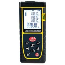 Treetalk - Télémètre laser 40m Télémètre laser de haute précision portable Instrument de mesure infrarouge pour salle de mesure Règle électronique,