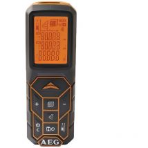 AEG - Télémetre laser 50 m Portée de 0,05 a 50 m - écran 3 lignes, pointe de mesure pour les mesures dans les angles