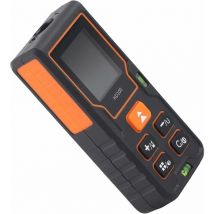 Télémètre laser - Télémètre laser portable à écran lcd télémètre infrarouge avec double bulle HD100,de Debuns