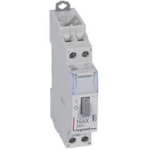 Legrand - Télérupteur CX³ standard avec bornes à vis 2 Pôles 16A 250V contact 2F tension commande 48V 1 module 412411