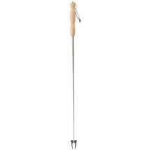 Esschert Design - bbq Teleskopspieß für Grillgut 19 bis 80 cm - Edelstahl & Holz