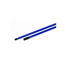 Teleskopstiel aus Stahl mit Kunststoffummantelung