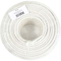 5212051 Koaxialkabel Außen-Durchmesser: 7.2 mm Weiß 50 m - Telestar