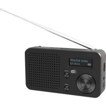 Telestar Telestar Top 100 Schwarz Radio Sans Fil Dab+, Fm Bluetooth, Usb Fonction De Charge De La Batterie, Rechargeabl