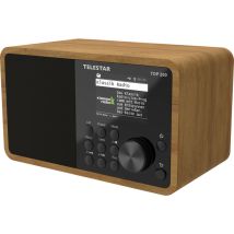 Telestar Top 200 Holz Internet Kofferradio Internet, Dab+, Ukw Bluetooth , Usb, Wlan, Aux Holz