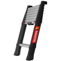 Teleskopleiter 2,60 M Mit Stabilisatoren – Stufenbreite 80 Mm – Maximale Arbeitshöhe 3,40 M - Tel-72226