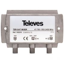 Tdt und Satellitenmischer-Verteiler 7452 Televes