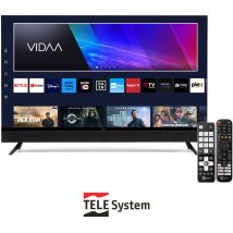 Smart Tv 32 Pollici Tele System Sonic32fl Smv14 Con Soundbar Integrata