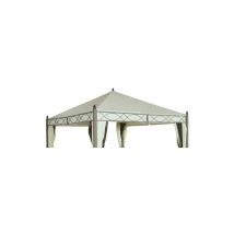 Telo copertura di ricambio gazebo acciaio santo domingo MT.3X3