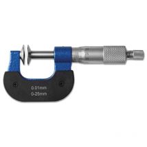 Bügelmessschrauben active für Zahnweitenmessung mit Tellermessflächen 100 - 125 mm