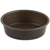 Moule à manqué rond uni 26 cm – Acier – 26 x 26 x 5 cm – Antiadhérent – TELLIER
