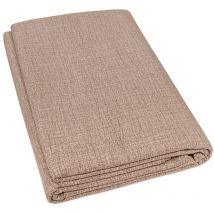 Telo Arredo Tessuto Copritutto Gran Foulard Copridivano Proteggi Letto Poltrona Divano Tortora - 230x265 cm