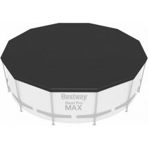 Telo copertura per piscina tonda diametro 366 cm con Struttura Bestway 58037