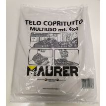 Telo copritutto multiuso leggero 4x4mt d030902004 - Maurer