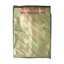 Telo Copritutto in polietilene T20 Tipo Leggero 4x4 mt - 2pz