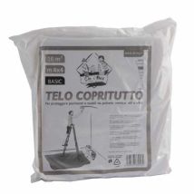 Telo copritutto polietilene m 6x4 g 290 my 13