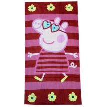 Telo Mare Peppa Pig 70x140 cm – 100% Cotone – Design Colorato e Divertente – Asciugamano da Spiaggia