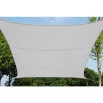 Telo ombr. hdpe vela mt.5x5 bianco