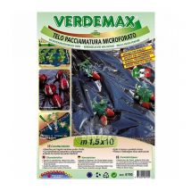 Telo per Pacciamatura pe Microforato m 1,5x10 Giardino ortaggi fragole Verdemax