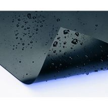 Alfafol - telo per laghetto 6X6MQ in pvc nero spessore 0,5MM atossico antialghe