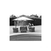 Telo per ombrellone da giardino 3x3 mt ruotabile a 360 gradi