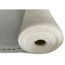 Telo Rete Ombreggiante Frangivista Frangisole bianca 3x50 Mt Schermatura 90%