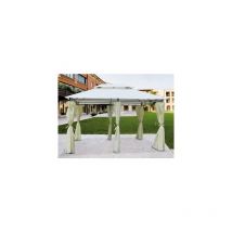 Telo ricambio per gazebo in metallo sines colore beige mt 3x4 arredo giardino