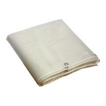 Telone Telo Occhiellato Retinato 3x1,9 mt in pvc Trasparente Papillon