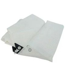 Telone occhiellato leno kristal Hand trasparente gr/mq 160 mt 3X3,5