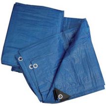 Telone in Polietilene Occhiellato Blu Hand 90Gr/Mq - 3 x 4mt