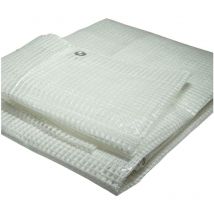 Telone Telo Occhiellato Retinato 3x1,5 mt in pvc Trasparente Multiuso