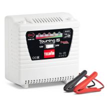 Telwin Batterieladegerät 12/24V mit TRONIC-Technologie 130W LED-Anzeige Schutz vor Überlastung 2,9 kg 10 x 19 x 19 cm