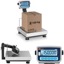 Bilancia a Piattaforma Tarabile Di Precisione 150 Kg 50 g Abs Acciaio Inox Lcd