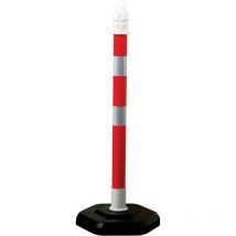 Temka - Kettenpfosten, r/w, 1000 mm, ø 63 mm