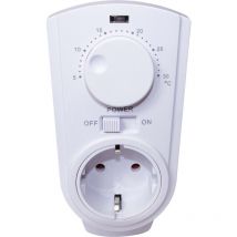 Raumthermostat 3680W – Temperaturbereich 5°-30°C – Plug and Play – LED-Anzeige – interBär