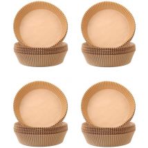 200 Pezzi Carta Da Forno Monouso Per Friggitrice Ad Aria Antiaderente Antiolio - Tempo Di Saldi