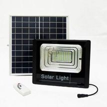Faro a Led Da 50W smd Luce Bianca Con Pannello Solare, Sensore e Telecomando - Tempo Di Saldi