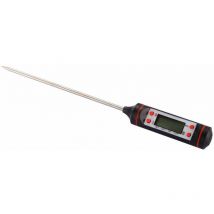 Termometro Digitale Da Cucina Misuratore Con Asta e Lcd Cibi Bevande -50 +300°C - Tempo Di Saldi