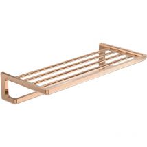 Porte-serviettes avec porte-serviettes tempo Roca Couleur : Rose gold