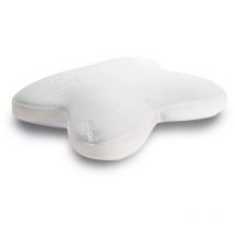 Ombracio cuscino per dormire, cuscino ergonomico a forma di stella per le persone che dormono sulla pancia, sensazione medio-rigido, 60 x 50 x 10 cm