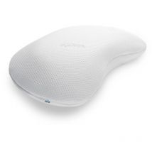 Sonata cuscino in memory foam, cuscino ergonomico di sostegno al collo per chi dorme sulla schiena e sul fianco, sensazione rigido, m (61 x 40 x 11